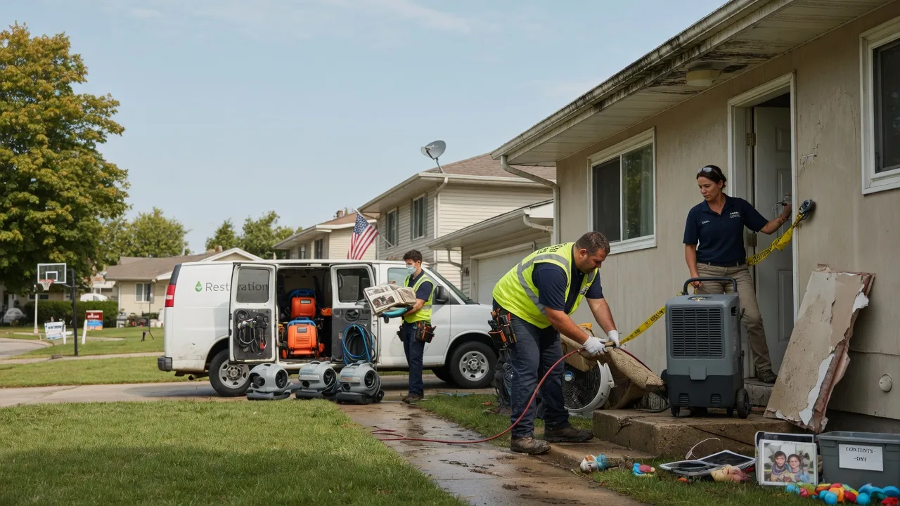 Water Damage Restoration in Hemlock, MI near me